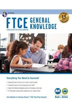 FTCE General Knowledge 4th Ed., Book + Online - Erin Mander