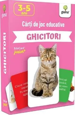 Ghicitori - Carti de joc educative