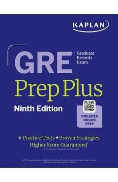 GRE Prep Plus 2025 - Kaplan Test Prep