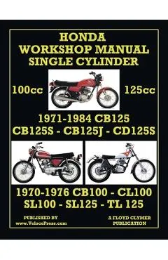 HONDA 100cc & 125cc SINGLE CYLINDER 1970-1984 WORKSHOP MANUAL - Floyd Clymer
