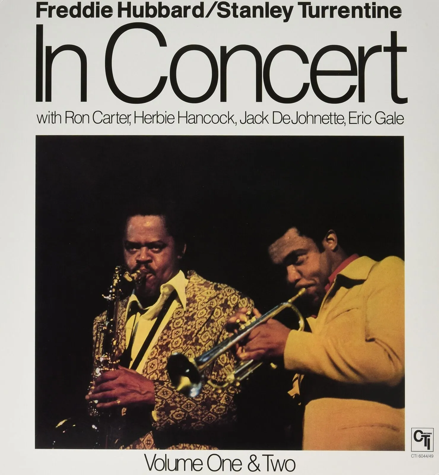 In Concert Volume One & Two - Vinyl | Freddie Hubbard, Stanley Turrentine