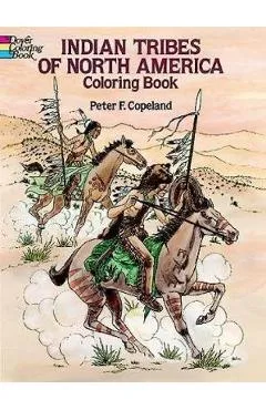 Indian Tribes of North America Coloring Book - Peter F. Copeland