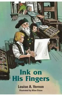 Ink on His Fingers - Louise Vernon