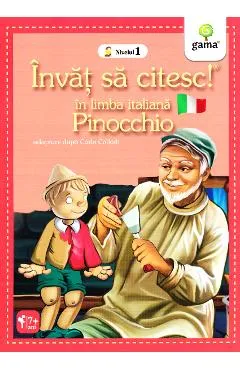 Invat sa citesc! In limba italiana. Pinocchio. Nivelul 1 - Carlo Collodi