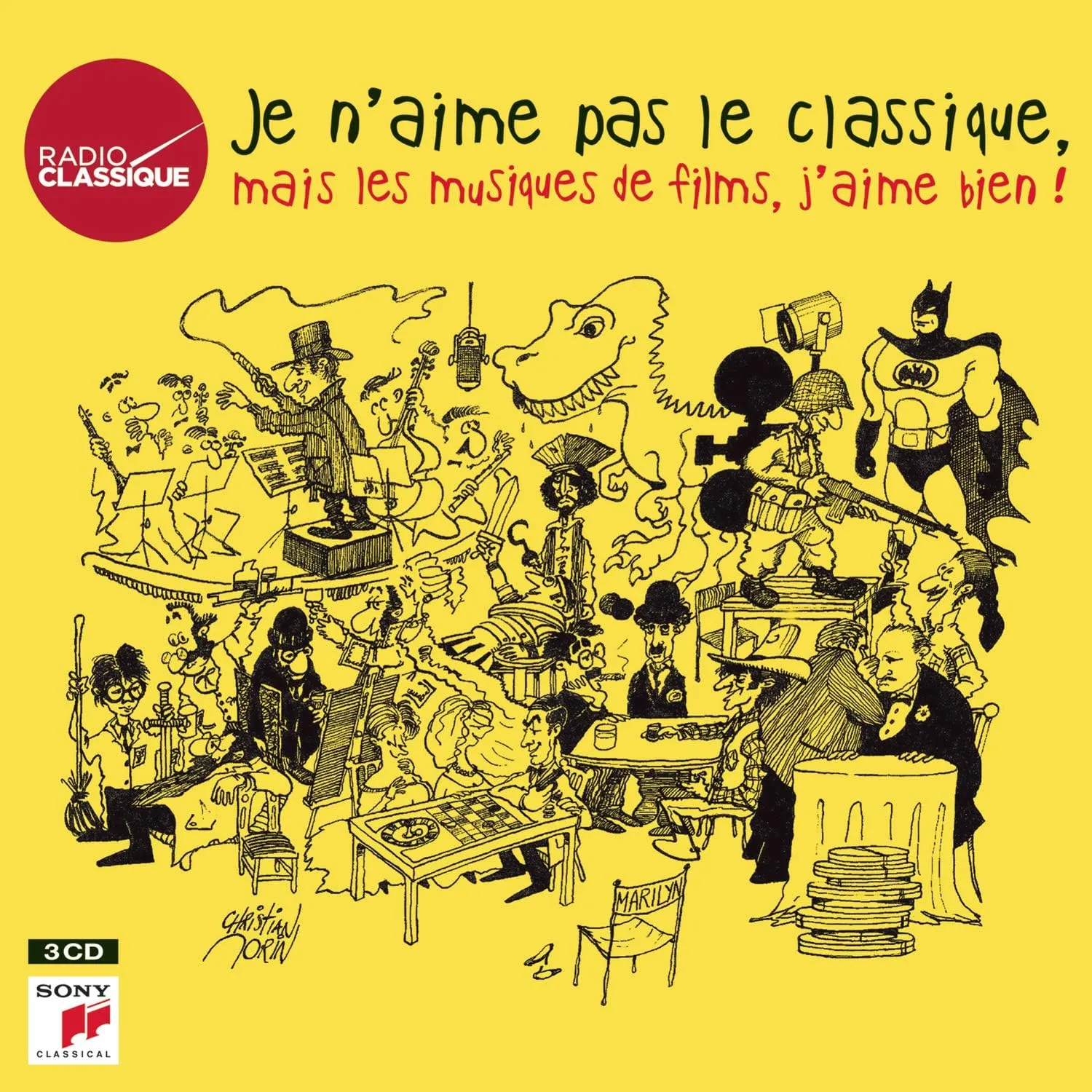 Je n'aime pas le classique, mais les musiques de films, j'aime bien! - Digipak | Various Artists