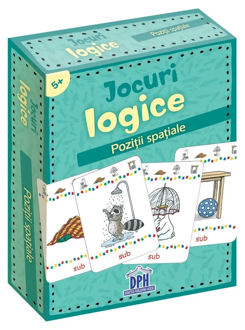 Jocuri logice - Pozitii spatiale | Katrin Merle