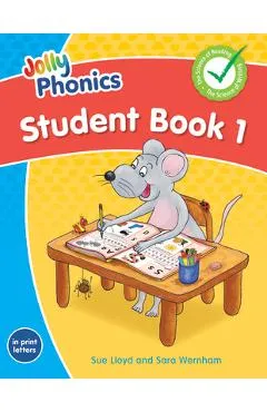 Jolly Phonics Student Book 1: In Print Letters (American English Edition) - Sue Lloyd