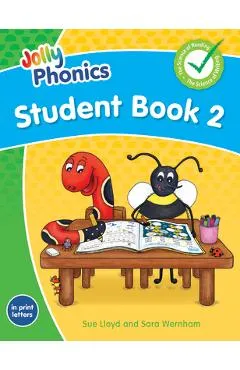 Jolly Phonics Student Book 2: In Print Letters (American English Edition) - Sue Lloyd