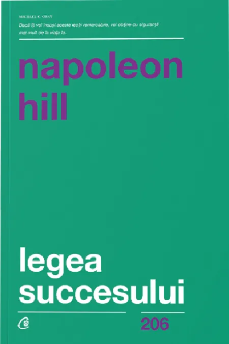 Legea succesului | Napoleon Hill