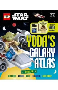 Lego Star Wars Yoda's Galaxy Atlas: With Exclusive Yoda Lego Minifigure - Simon Hugo
