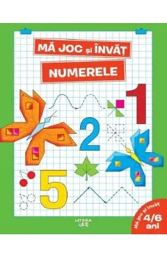 Ma joc si invat numerele 4-6 ani