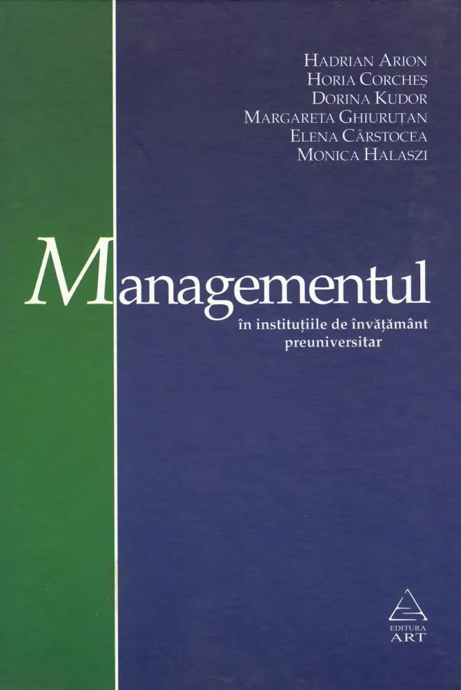 Managementul in institutiile de invatamant preuniversitar