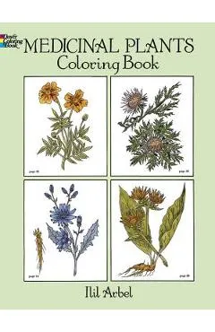 Medicinal Plants Coloring Book - Ilil Arbel