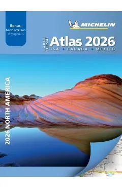 Michelin North America Large Format Road Atlas 2026 -