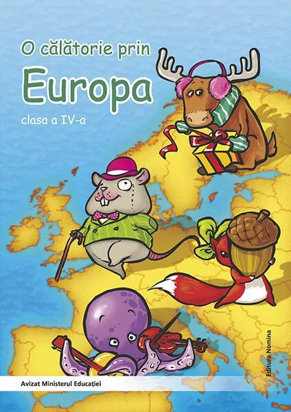 Micii Exploratori. O călătorie prin Europa Clasa a IV-a - Paperback brosat - Nomina