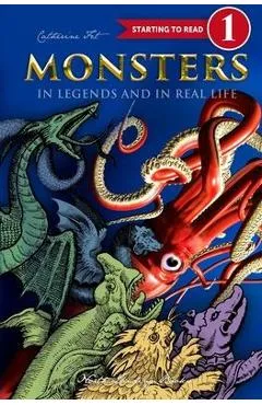 Monsters in Legends and in Real Life - Level 1 reading for kids - 1st grade - Catherine Fet