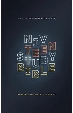Niv, Teen Study Bible, Hardcover, Navy, Comfort Print - Lawrence O. Richards