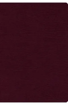 NIV, Thinline Bible, Bonded Leather, Burgundy, Red Letter Edition - Zondervan
