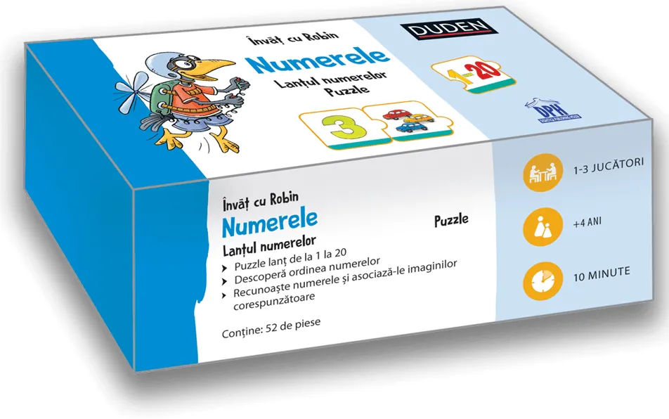 Numerele. Invat cu Robin |