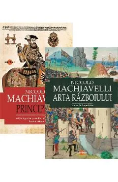 Pachet 2 carti: Niccolo Machiavelli. Principele + Arta razboiului - Niccolo Machiavelli