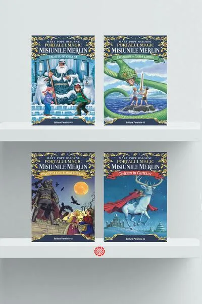 Pachet Portalul magic - Misiunile Merlin - Paperback brosat - Mary Pope Osborne - Paralela 45