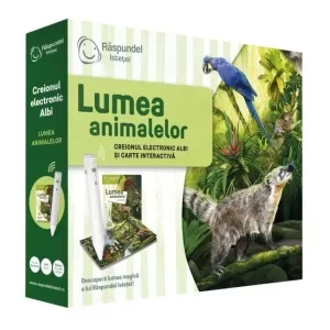 Pachet Raspundel Istetel, creion si carte Lumea animalelor