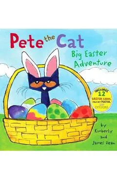 Pete the Cat: Big Easter Adventure [With 12 Easter Cards and Poster] - James Dean