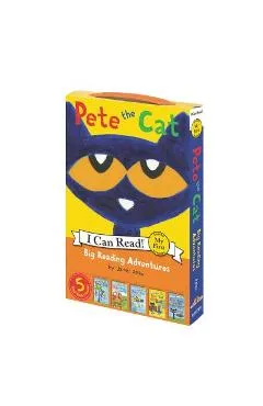 Pete the Cat: Big Reading Adventures: 5 Far-Out Books in 1 Box! - James Dean