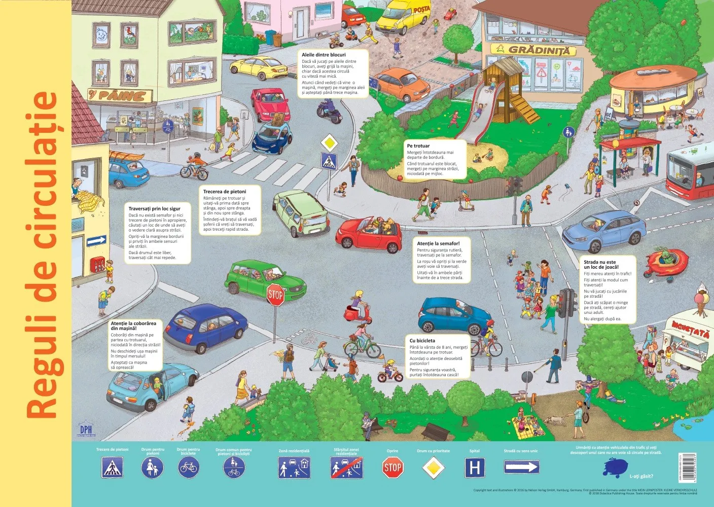 Plansa - Reguli de circulatie | Nelson Verlag