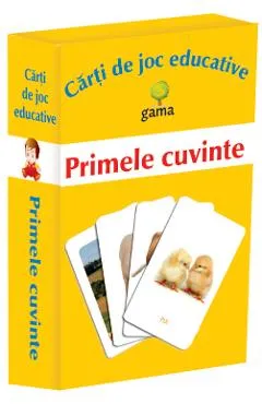 Primele cuvinte. Carti de joc educative