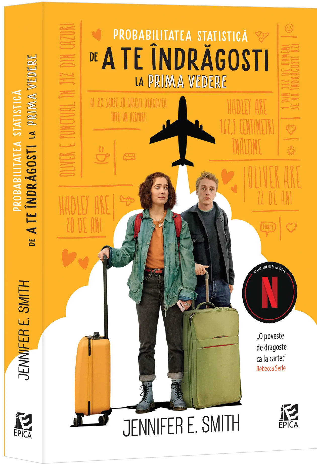 Probabilitatea statistica de a te indragosti la prima vedere | Jennifer E. Smith