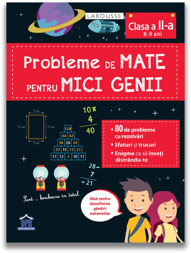 Probleme de mate pentru mici genii - Clasa a II-a (8-9 ani)