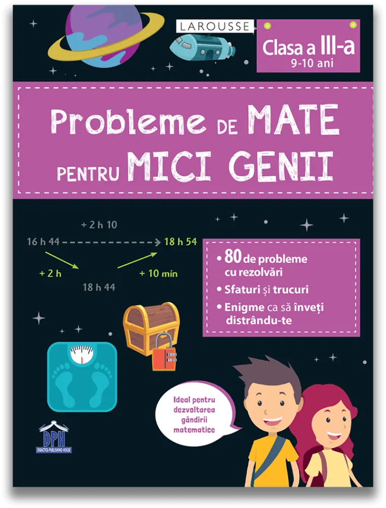 Probleme de mate pentru mici genii - Clasa a III-a (9-10 ani)