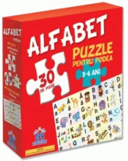 Puzzle pentru podea - Alfabet - 3-6 Ani