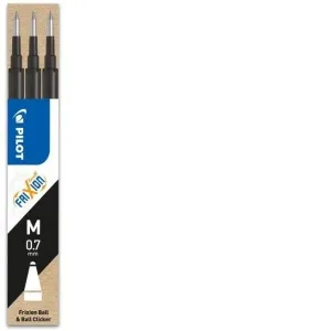 Rezerva Roller Frixion 0.7 3/Set, Negru