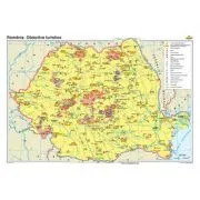 Romania. Obiective turistice 140x100 cm CR-3104B