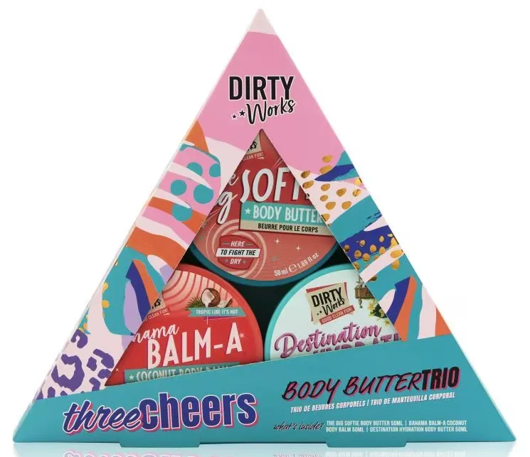 Set ingrijire corp - Three Cheers Body Butter Trio | Dirty Works