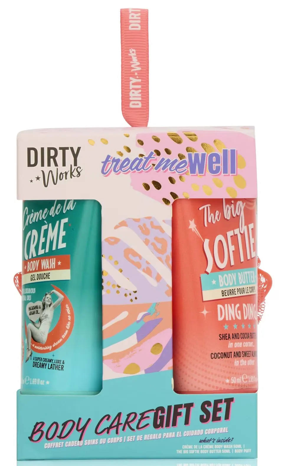 Set ingrijire corp - Treat Me Well - Body Care Gift Set | Dirty Works