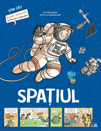 Spatiul. Stiai ca (Banda desenata)