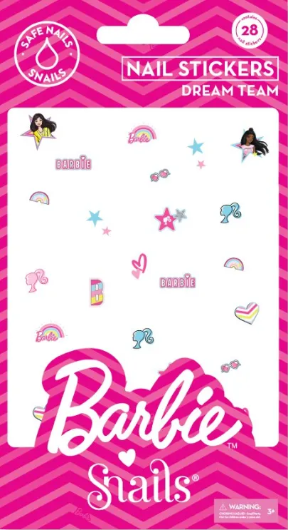Stickere pentru unghii - Barbie - Pets | Snails