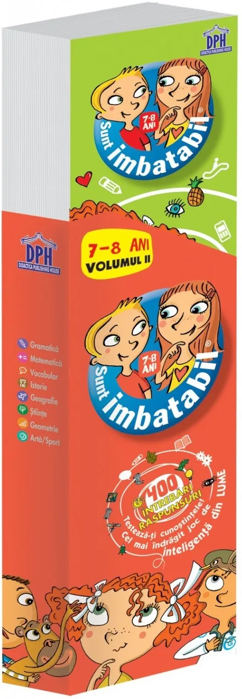 Sunt imbatabil - Intrebari si raspunsuri - 7-8 ani - Volumul 2 |