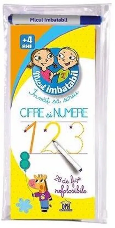 Sunt imbatabil - scrie si stergi - cifre si numere  |