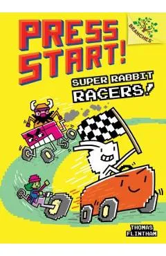 Super Rabbit Racers!: A Branches Book (Press Start! #3), Volume 3 - Thomas Flintham