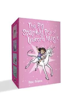 The Big Sparkly Box of Unicorn Magic: Phoebe and Her Unicorn Box Set Volume 1-4 - Dana Simpson