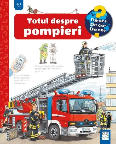 Totul despre pompieri - Hardcover - Andrea Erne - Casa