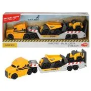 Trailer Volvo Mack Cu Basculanta Si Tractor, Dickie