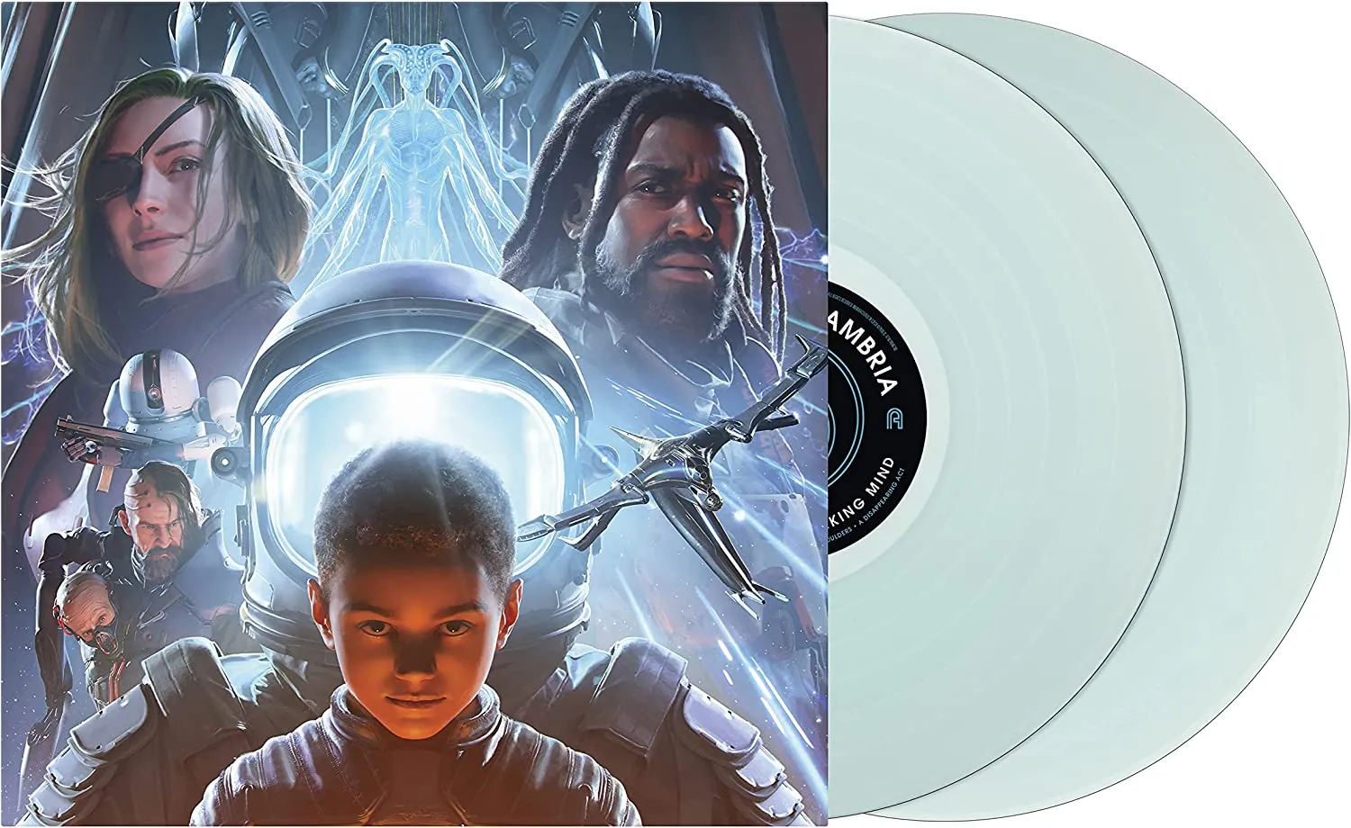 Vaxis II - A Window of the Waking Mind - Transparent Electric Blue Vinyl | Coheed and Cambria