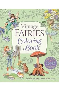 Vintage Fairies Coloring Book: Lovely Images to Colour and Keep - Margaret Tarrant