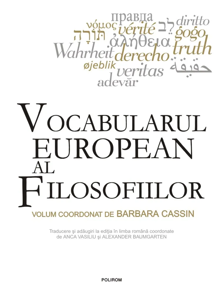 Vocabularul european al filosofiilor