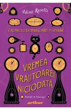 Vremea Vrajitoarei Niciodata. Seria Cronicile Domnisoarei Poimaine Vol.1 - Adina Rosetti